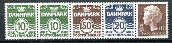 Danmark Afa HS 02 Postfrisk Hæftesammentryk