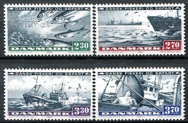 Danmark Afa 809 - 12 Postfrisk