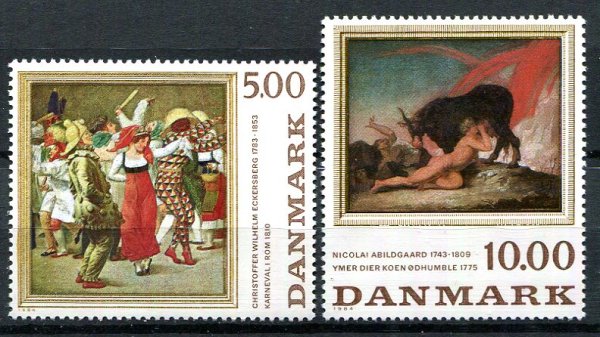 Danmark Afa 816 - 17 Postfrisk