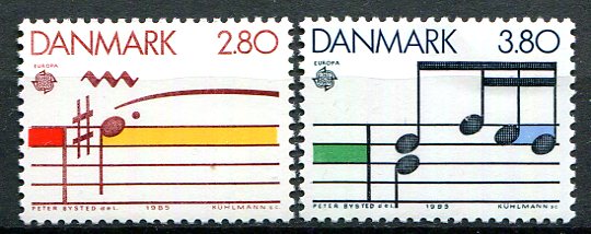 Danmark Afa 829 - 30 Postfrisk