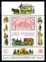 Danmark Afa 889 Postfrisk Miniark