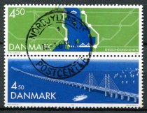 Danmark Afa 1254 - 55 Stemplet Sammentryk