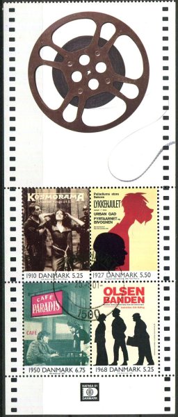 Danmark Afa 1271B Stemplet Miniark
