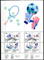 Danmark Afa 1115A - 15B Stemplet Miniark