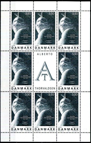Danmark Afa 1351 Postfrisk Småark