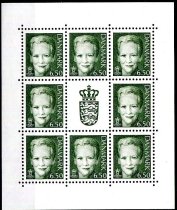 Danmark Afa 1305 Postfrisk Småark