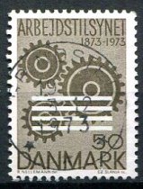 Danmark Afa 543 Stemplet
