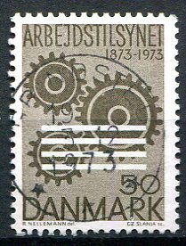 Danmark Afa 543 Stemplet