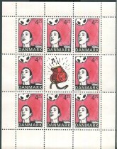 Danmark Afa 1342 Postfrisk Småark