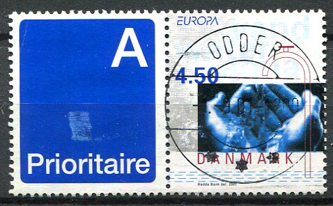 Danmark Afa 1283V Stemplet m/vignet