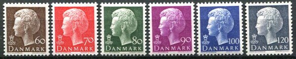 Danmark Afa 559 - 64 Postfrisk