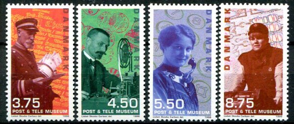 Danmark Afa 1176 - 79 Postfrisk