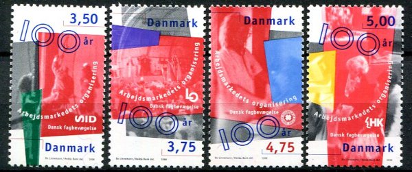 Danmark Afa 1164 - 67 Postfrisk