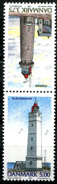 Danmark Afa 1124 - 25 Postfrisk Tete Beche