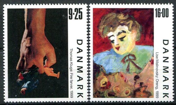 Danmark Afa 1218 - 19 Postfrisk