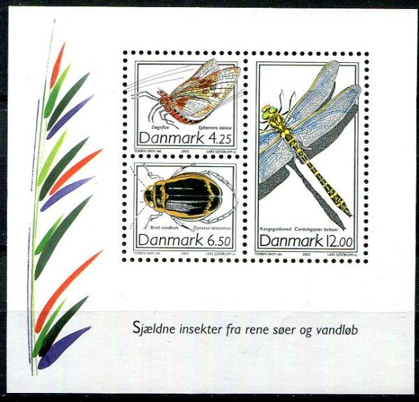 Danmark Afa 1355 Postfrisk Miniark