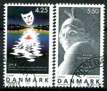 Danmark Afa 1350 - 51 Stemplet