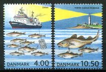 Danmark Afa 1326 - 27 Postfrisk