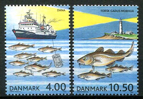 Danmark Afa 1326 - 27 Postfrisk