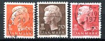 Danmark Afa 572 - 74 Stemplet