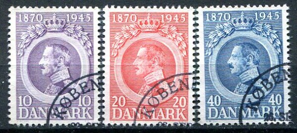 Danmark Afa 290 - 92 Stemplet