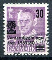 Danmark Afa 380 Stemplet