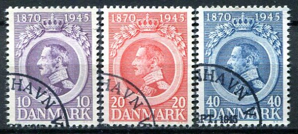 Danmark Afa 290 - 92 Stemplet