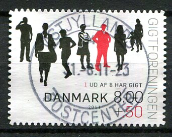 Danmark Afa 1641E Stemplet