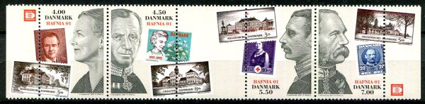 Danmark Afa 1294 - 97 Postfrisk Sammentryk