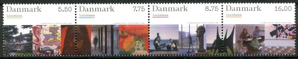 Danmark Afa 1539 - 42 Postfrisk Sammentryk