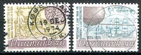 Danmark Afa 580 - 81 Stemplet