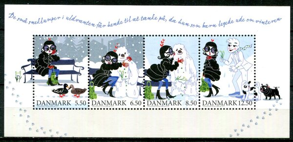 Danmark Afa 1640 Postfrisk Miniark