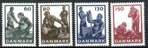 Danmark Afa 627 - 30 Postfrisk
