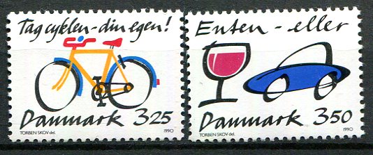 Danmark Afa 980 - 81 Postfrisk