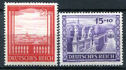 Tyske Rige Afa 795 - 96 Ustemplet