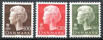 Danmark Afa 645 - 47 Postfrisk