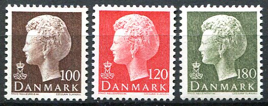 Danmark Afa 645 - 47 Postfrisk