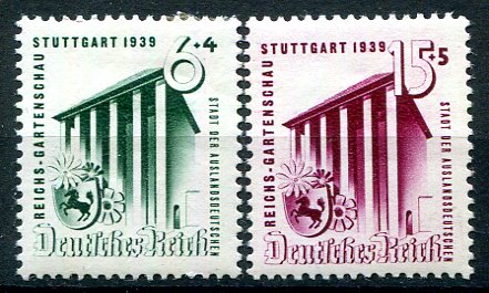 Tyske Rige Afa 687 - 88 Ustemplet