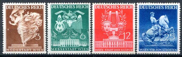 Tyske Rige Afa 763 - 66 Ustemplet