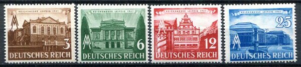 Tyske Rige Afa 759 - 62 Ustemplet