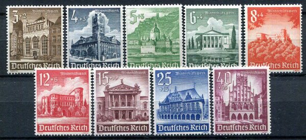 Tyske Rige Afa 746 - 54 Ustemplet