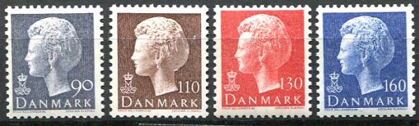 Danmark Afa 676 - 79 Postfrisk