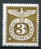 Tyske Rige Afa 825 Ustemplet