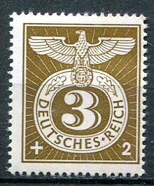 Tyske Rige Afa 825 Ustemplet