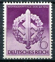 Tyske Rige Afa 813 Ustemplet