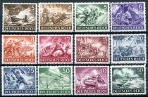 Tyske Rige Afa 826 - 37 Ustemplet