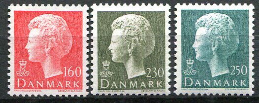 Danmark Afa 715 - 17 Postfrisk