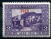 Bosnien-Herzegowina Afa 143 Stemplet Militærpost