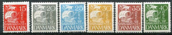 Danmark Afa 169 - 74 Postfrisk