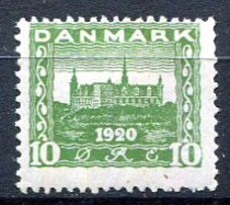 Danmark Afa 115 Ustemplet